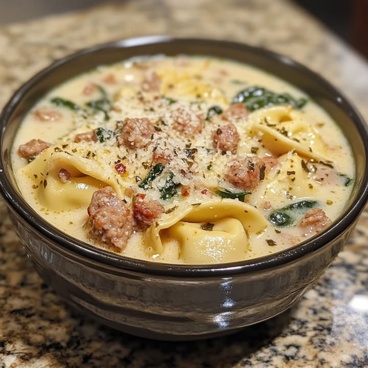 Tortellini Saucisse Crème