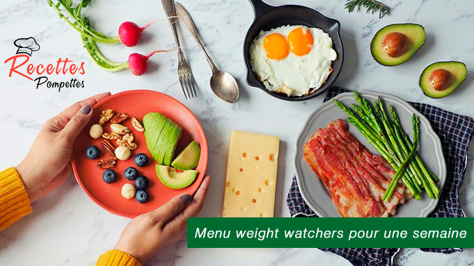 Menu Semaine Weight Watcher Quilibree Presentes Jour Par Jour