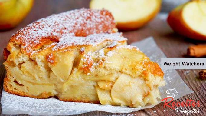 Gateau Invisible Aux Pommes Ww Recettespompettes Com