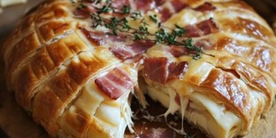 Recette Ultime de Feuilleté au Camembert et Lardons : Savourez une Explosion de Saveurs Fondantes et Croustillantes