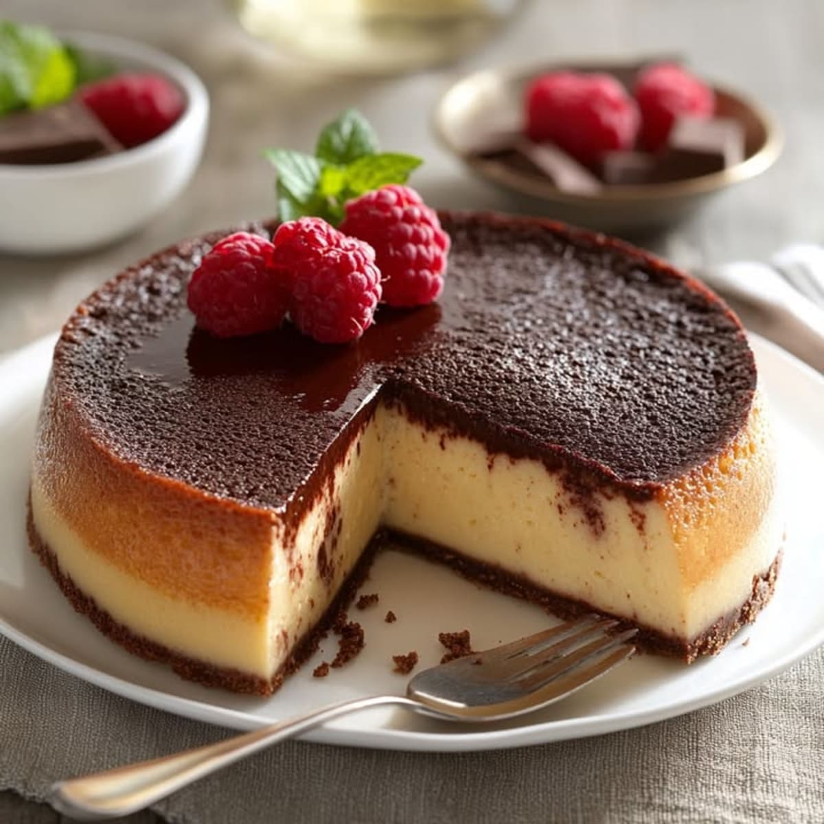 Chocoflan Gourmand Maison