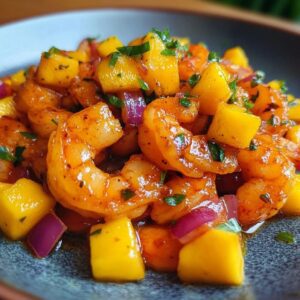 Crevettes Mangue Chipotle