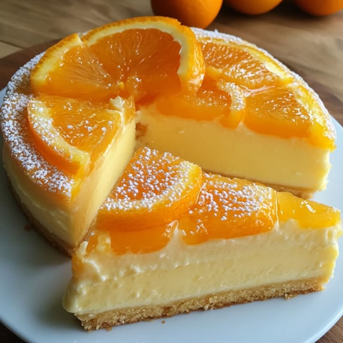 Gâteau Crème Orange