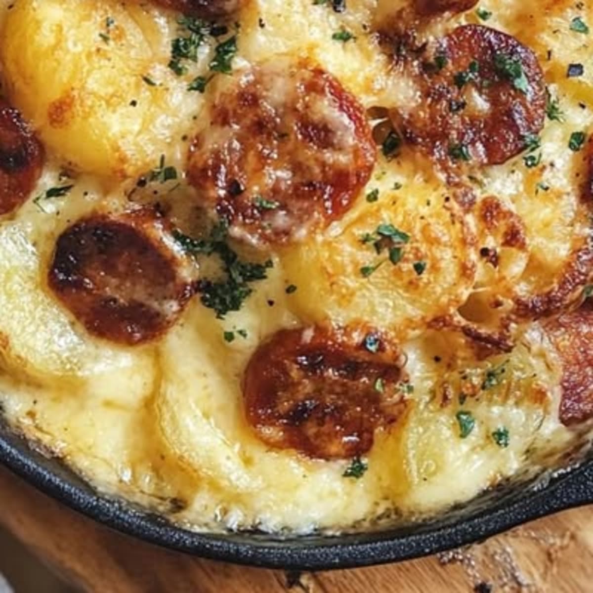 Gratin Chorizo Béchamel2