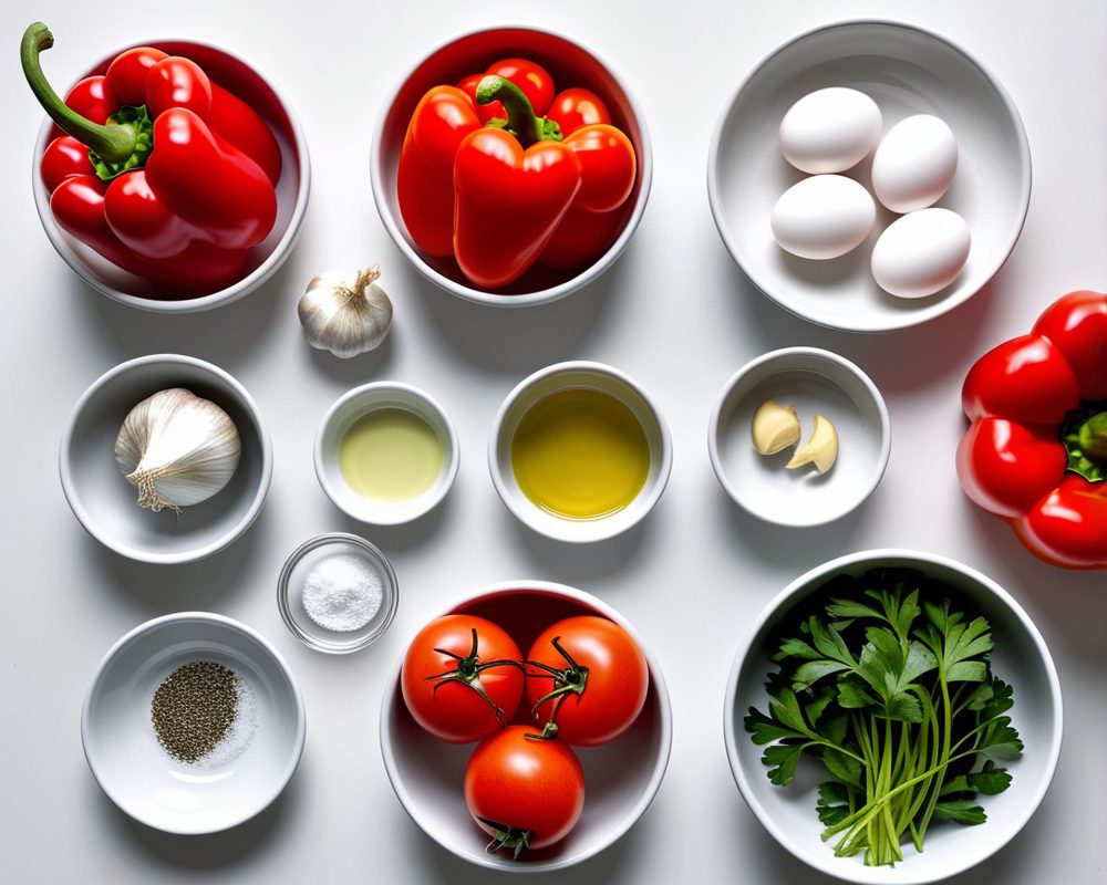 ingrediente-de-la-receta-piperade-oeuf-parfait