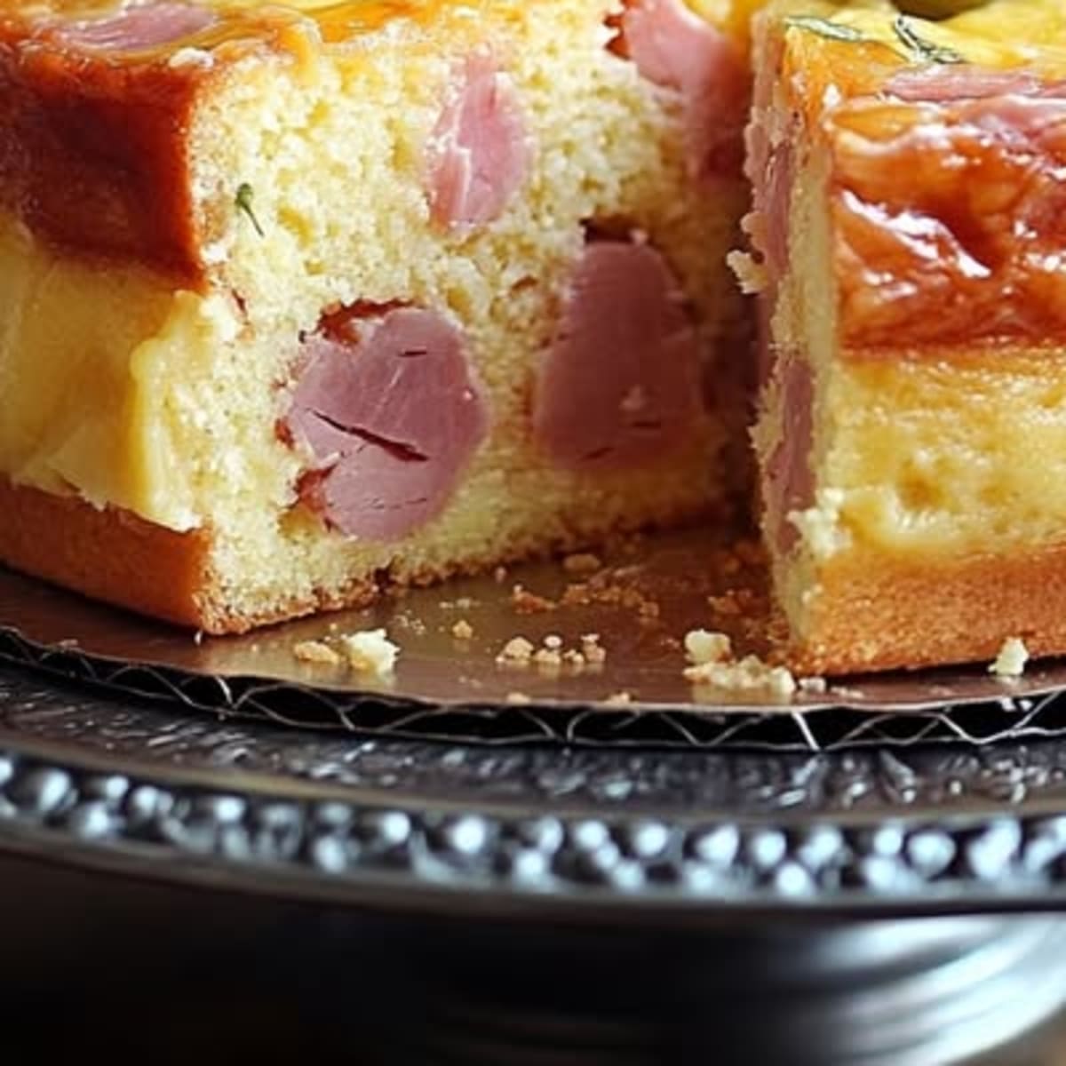 Jambon Olive Cake2