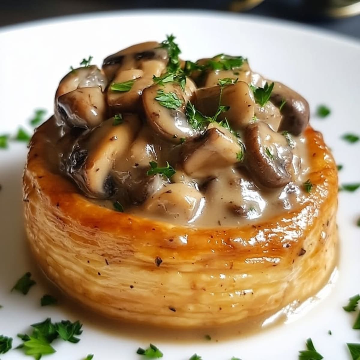 Poulet Champignons Gourmand