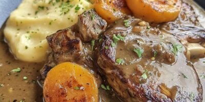 Découvrez la Recette Facile et Délicieuse des Escalopes de Veau à la Sauce Savoyarde – Un Plat Principal Gourmet à la Française