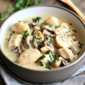 Blanquette Poulet Champignons