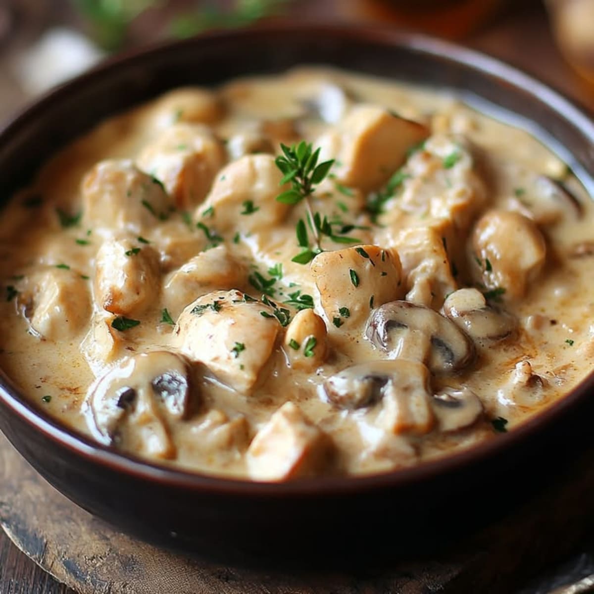 Blanquette Poulet Crémeuse