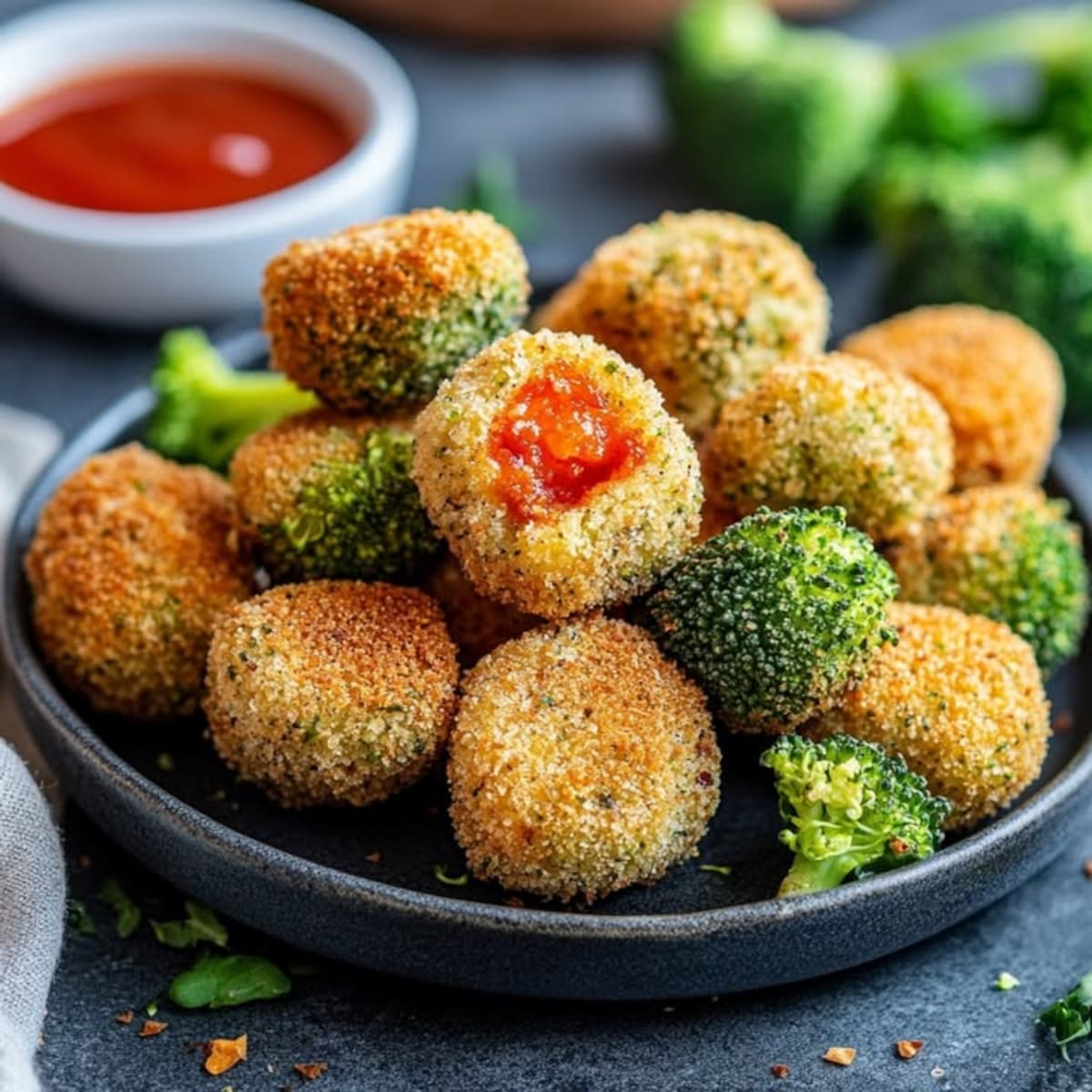 Brocoli Croquettes Légères