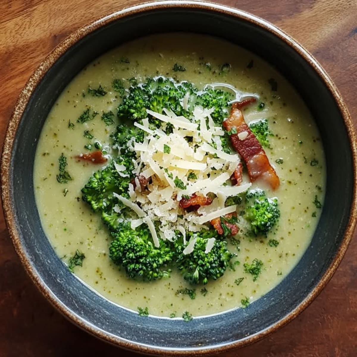 Brocoli Parmesan Bacon