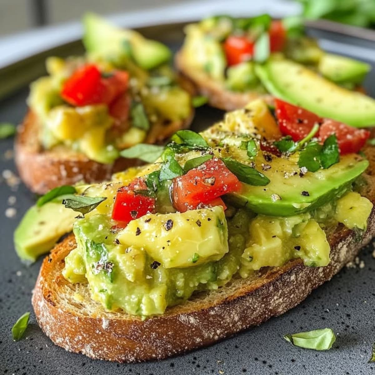 Bruschetta Avocat Gourmande