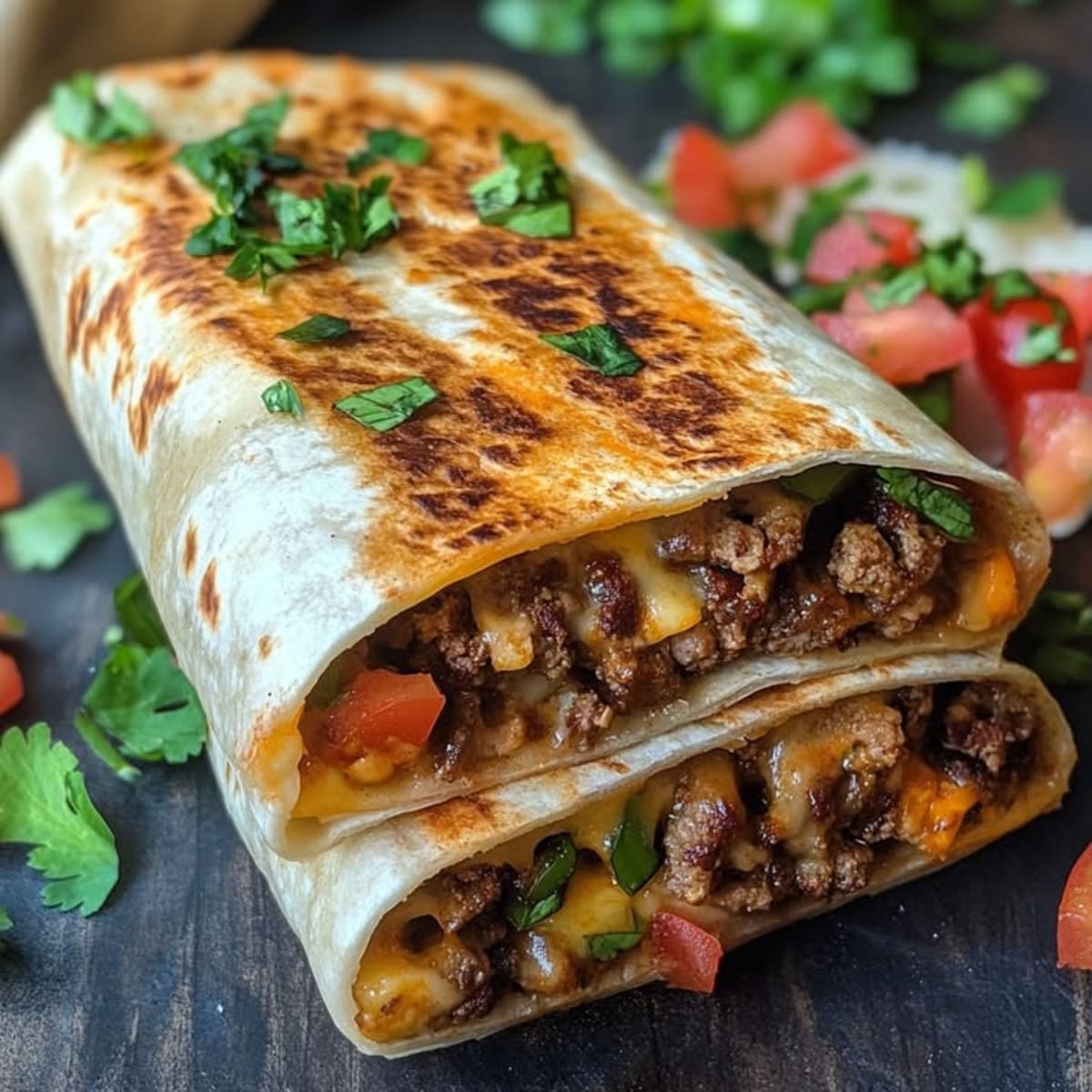 Burritos Bœuf Fromage