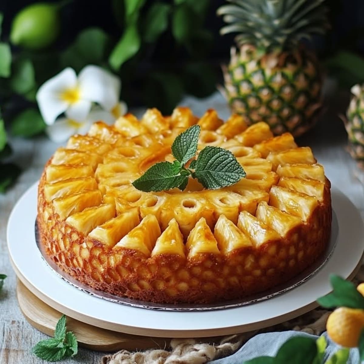 Cake Ananas Exotique