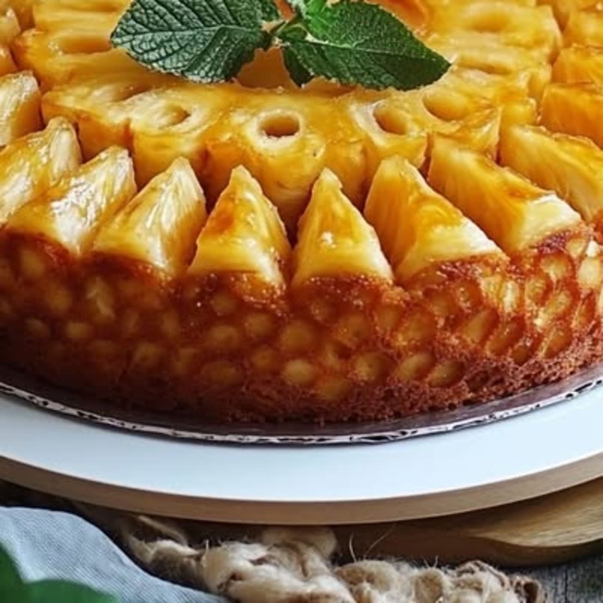 Cake Ananas Exotique2