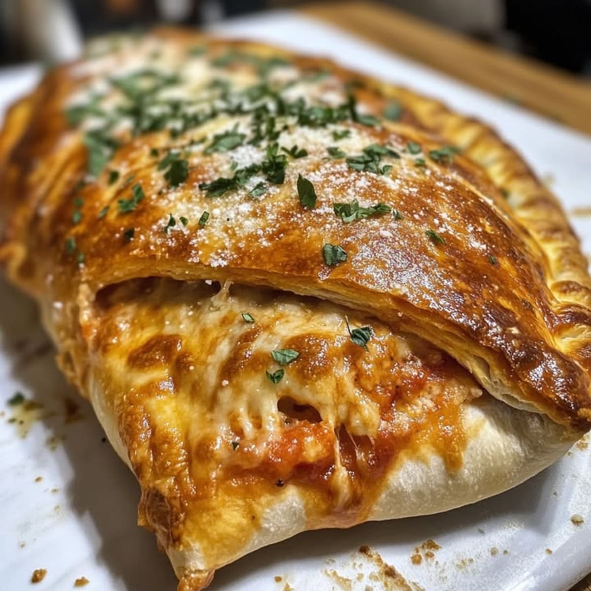 Calzone Poulet Parmesan