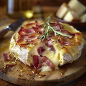 Camembert Lardons Croustillant