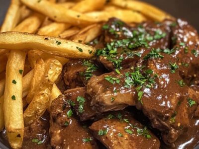 Ravivez Vos Papilles avec cette Puissante Recette de Carbonade Flamande et Frites Croustillantes !