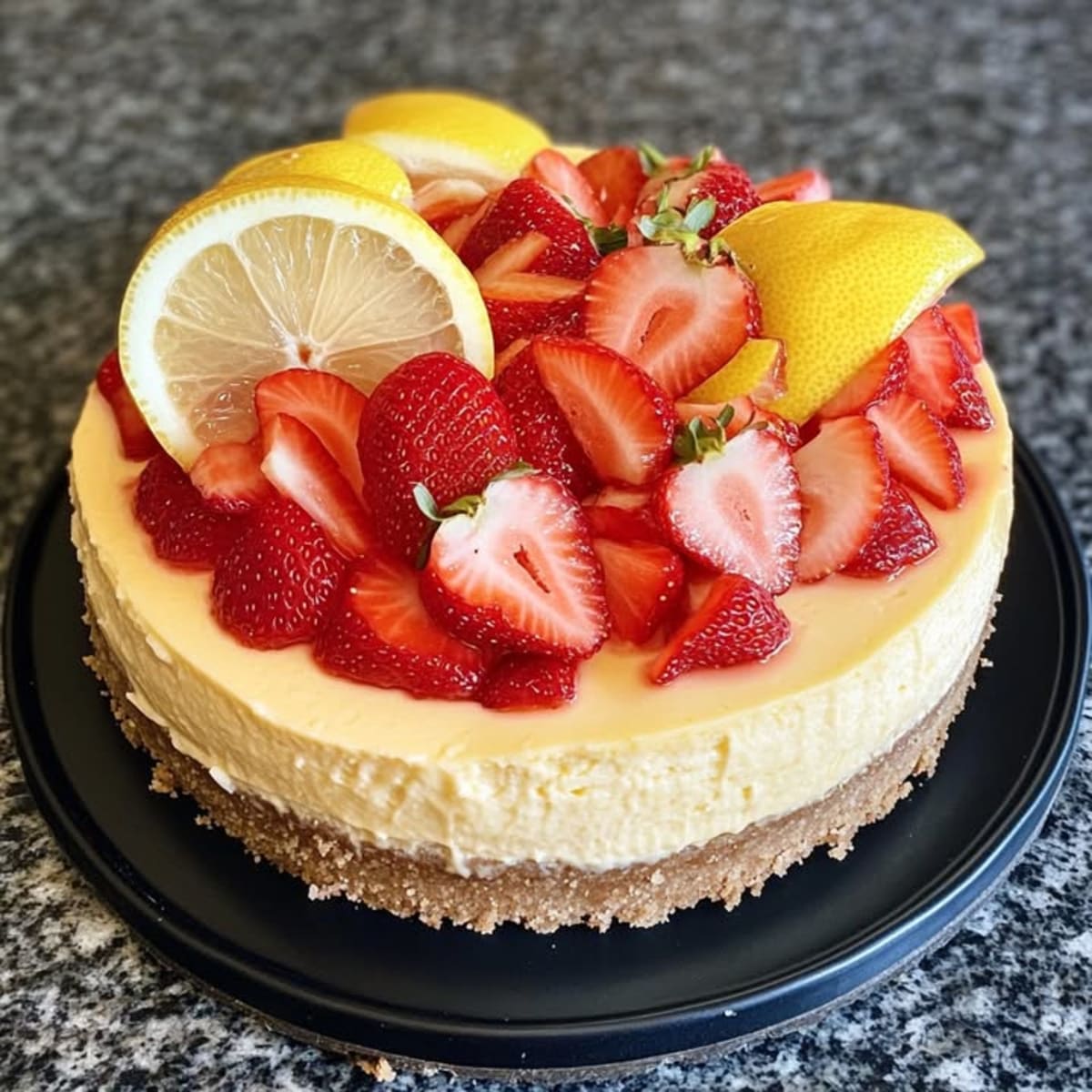 Cheesecake Citron Fraise