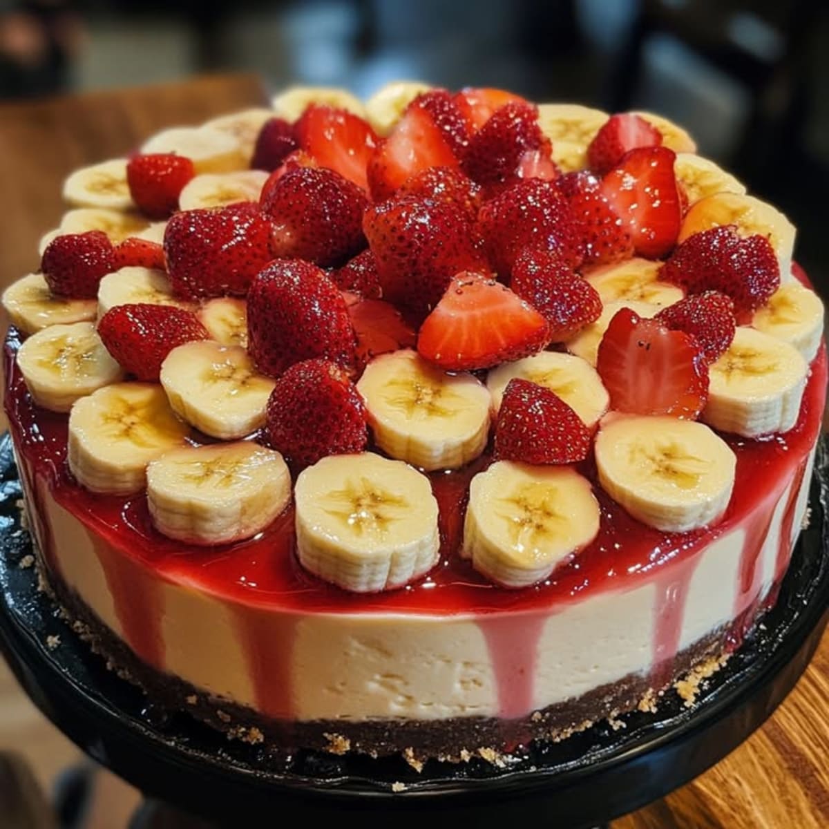 Cheesecake Fraise Banane