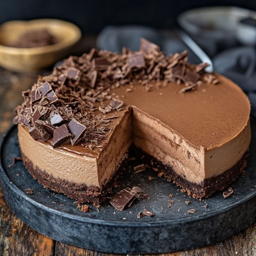 Cheesecake Exploding Recette irrésistible de Cheesecake au Chocolat Fouetté : une explosion ...