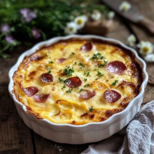 Clafoutis Chou-Fleur Jambon