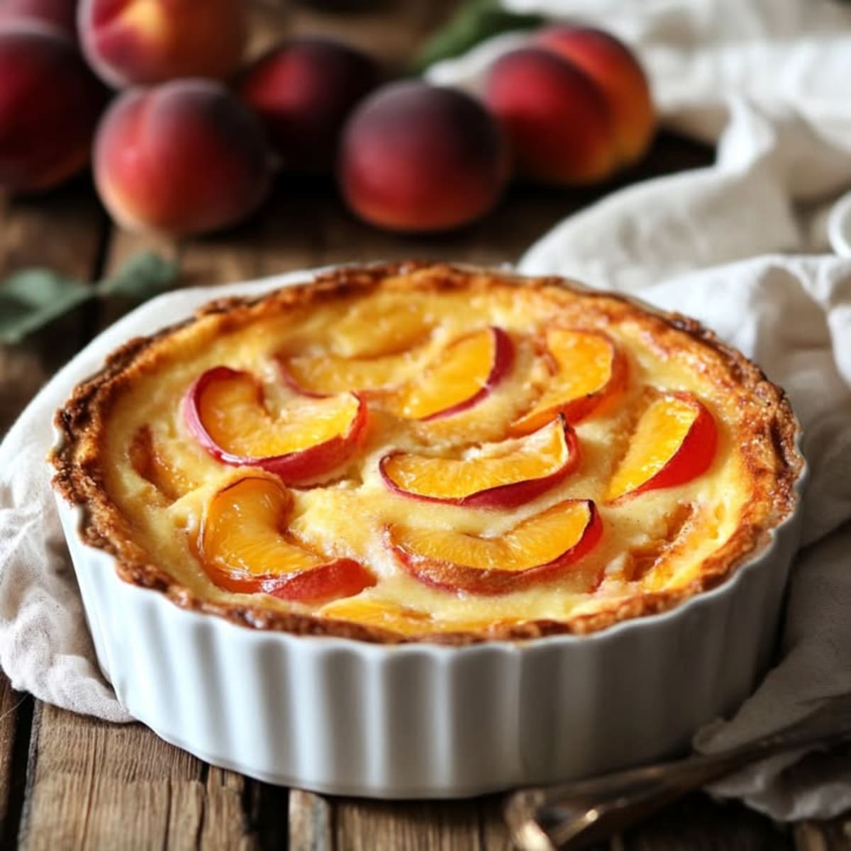 Clafoutis Nectarines Facile