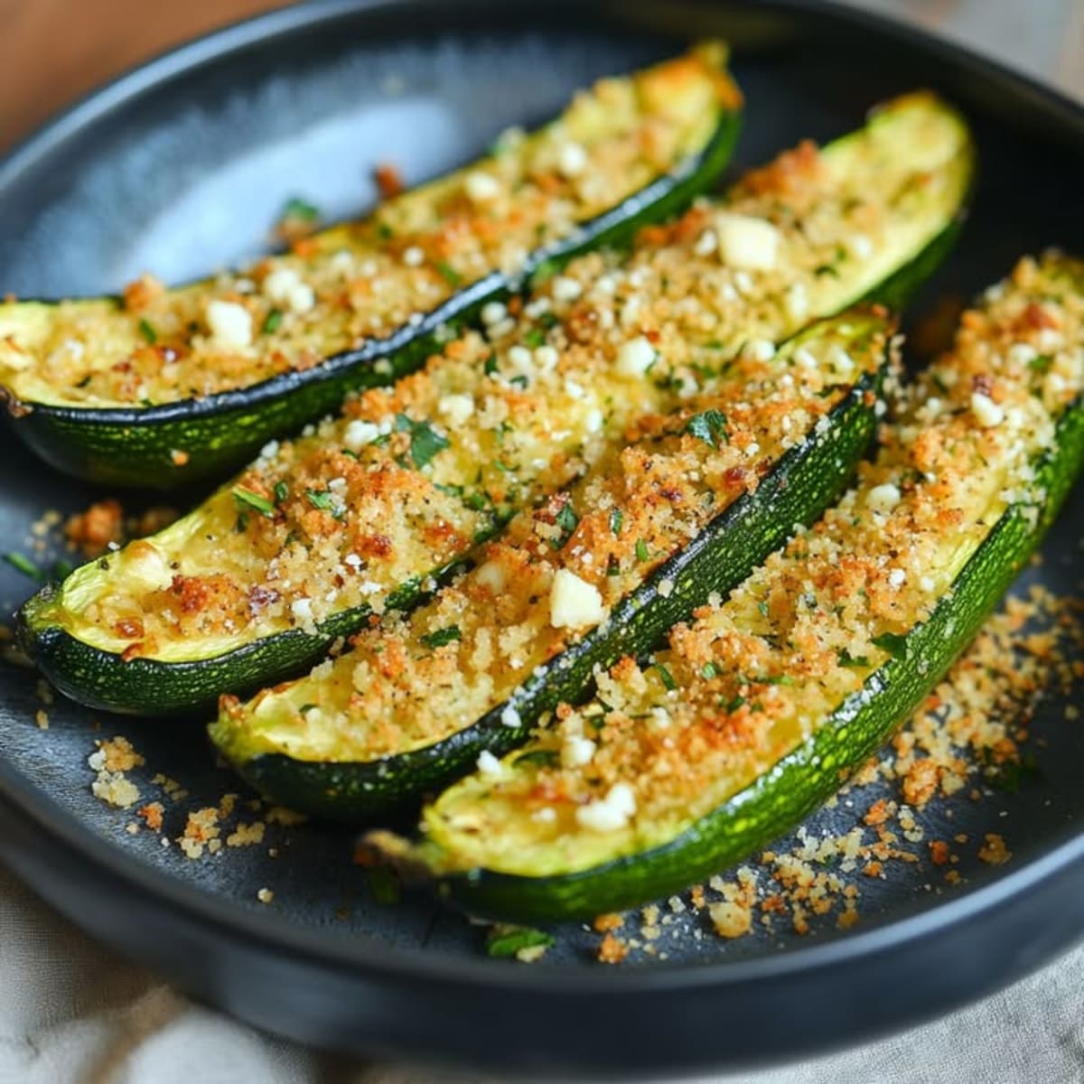 Courgettes Croustillantes Parmesan