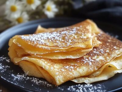 Crêpes Écossaises Moelleuses : Recette Facile pour des Délices Aériens et Dorés