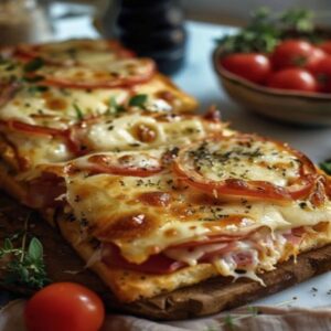 Croque Pizza Savoureux