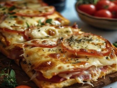 Délicieux Croque Monsieur Façon Pizza