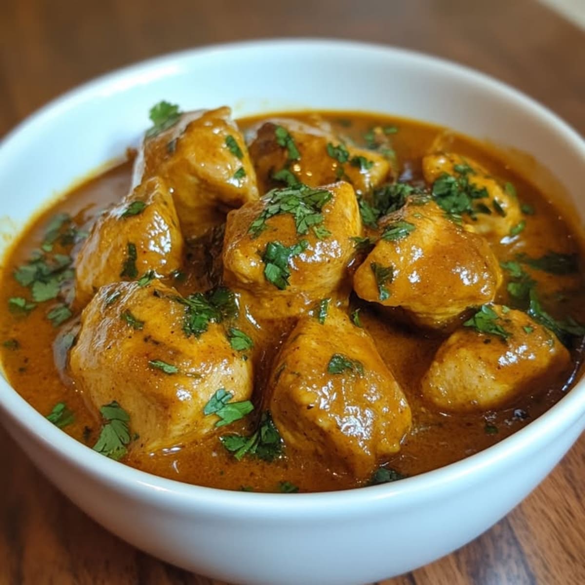 Curry Poulet Crémeux