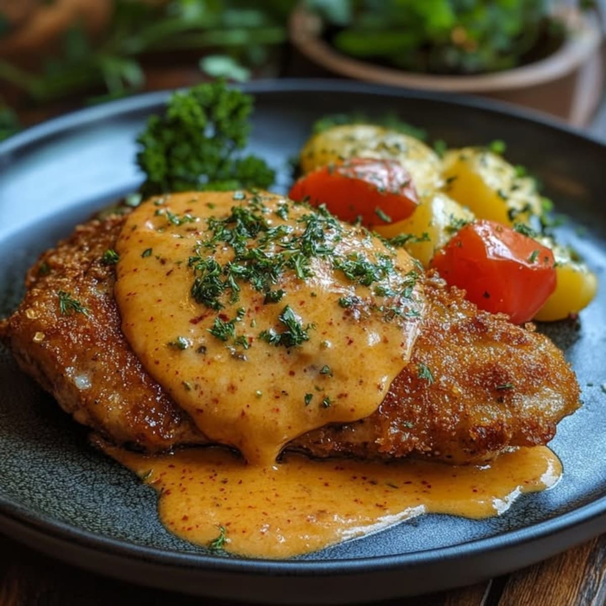 Escalope Poulet Savoyarde