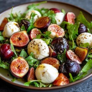 Figues Mozzarella Salade