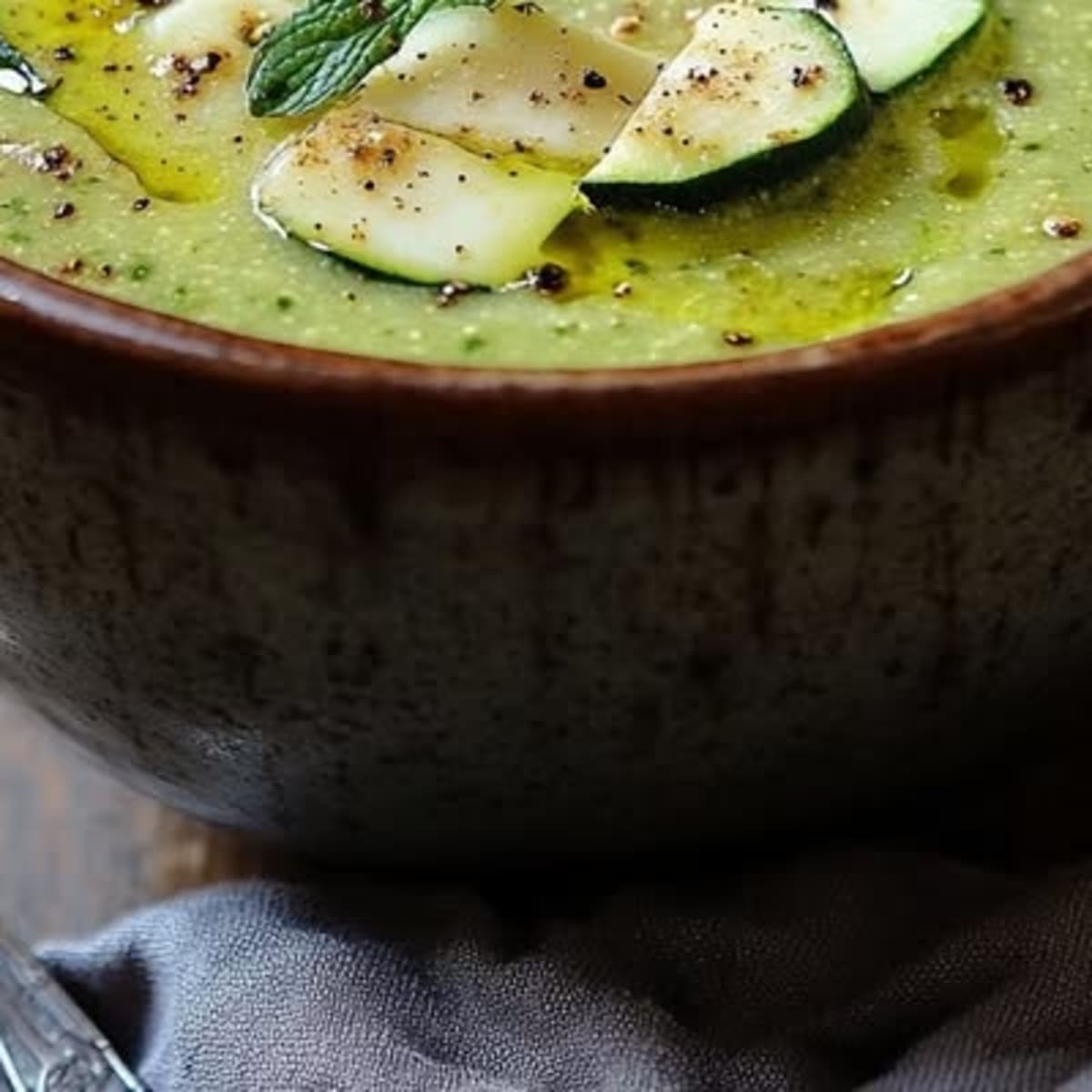 Gaspacho Courgettes Brebis2