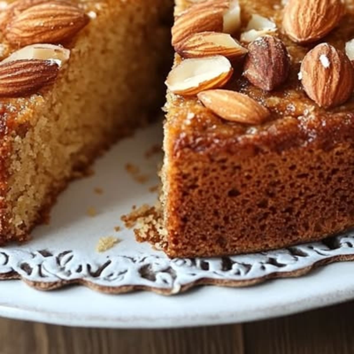 Gâteau Amandes Moelleux2