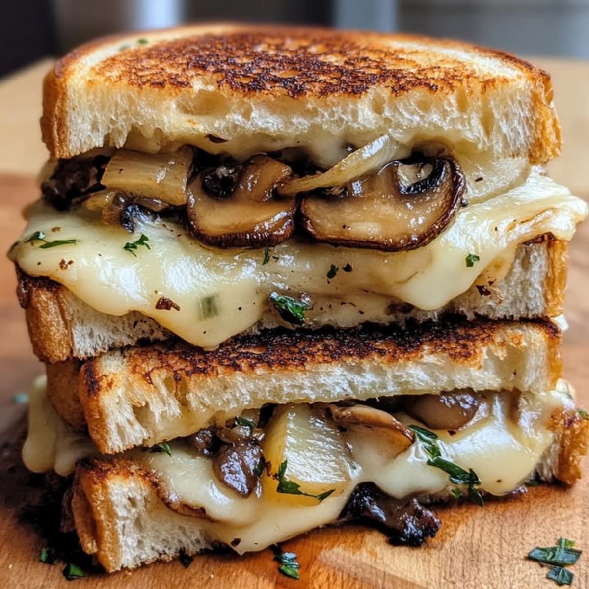 Gouda Champignons Croque