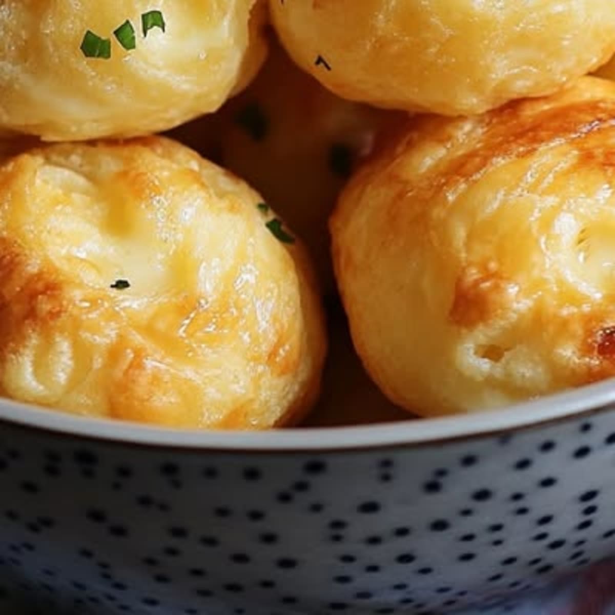 Gougères Fromage Dorées2