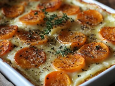 Gratin de Carottes Léger : Régal Diététique pour une Cuisine Santé et Savoureuse!