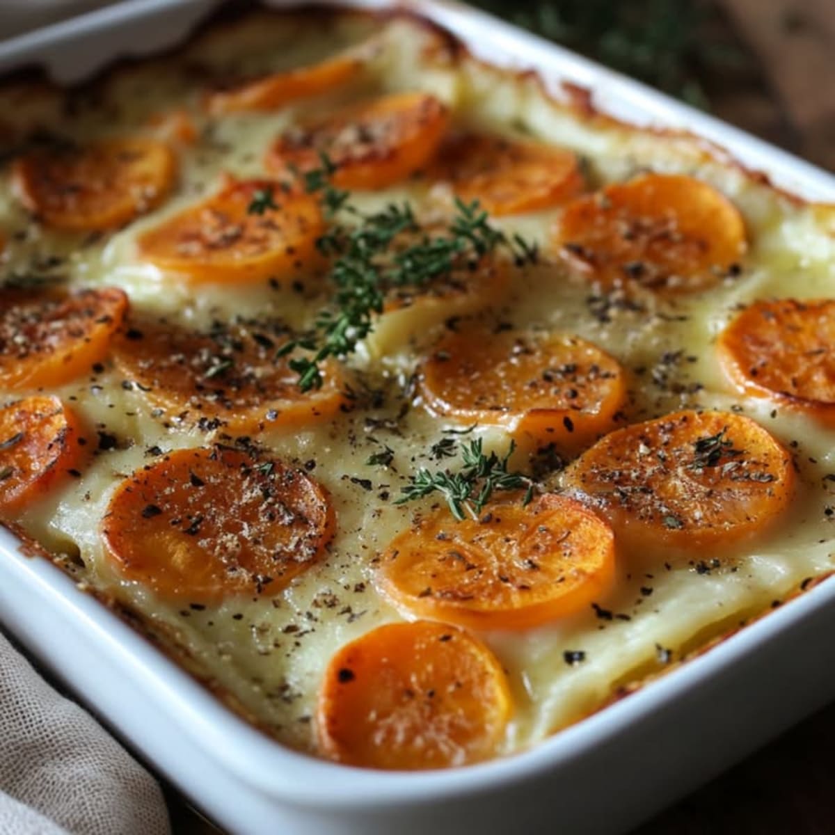 Gratin de Carottes allégé