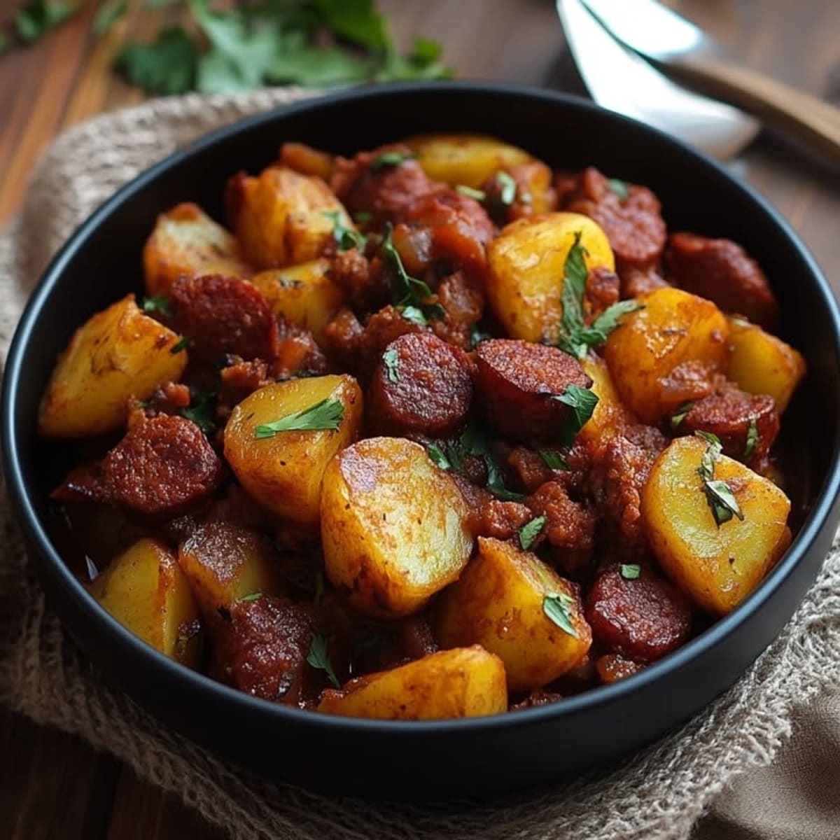 Guiso Patatas Chorizo