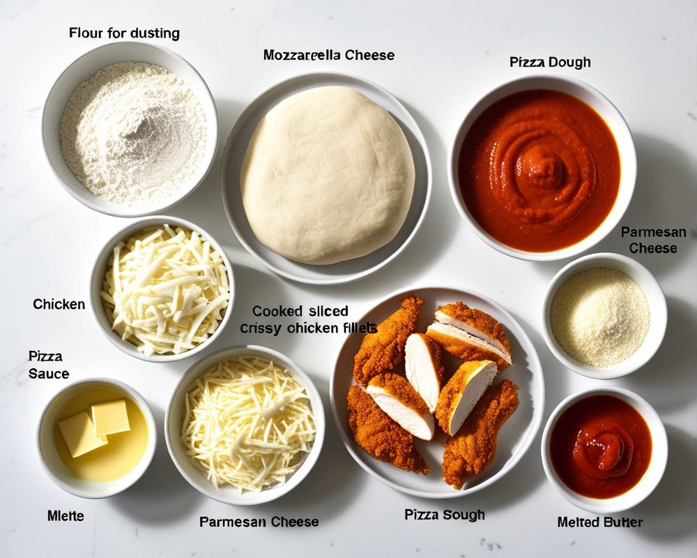 ingredients-de-la-recette-calzone-au-poulet-et-au-fromage-parmesan