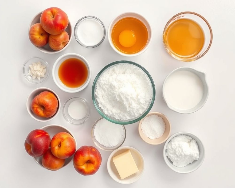 ingredients-de-la-recette-clafoutis-nectarines-facile