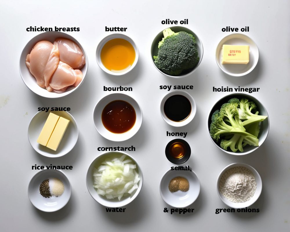 ingredients-de-la-recette-poulet-bourbon-brocoli