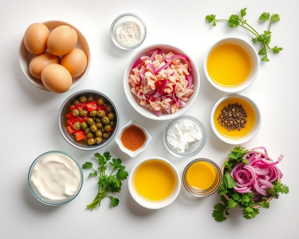 ingredients-de-la-recette-salade-thon-oeufs