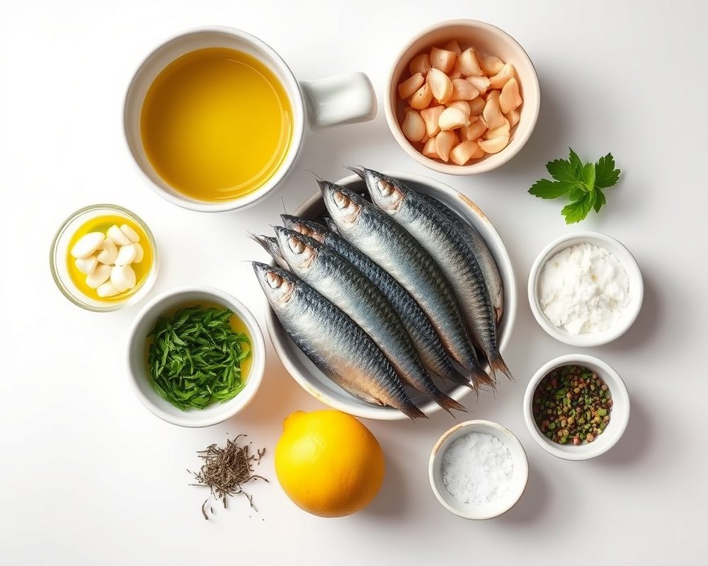 ingredients-de-la-recette-sardines-mediterraneennes-faciles