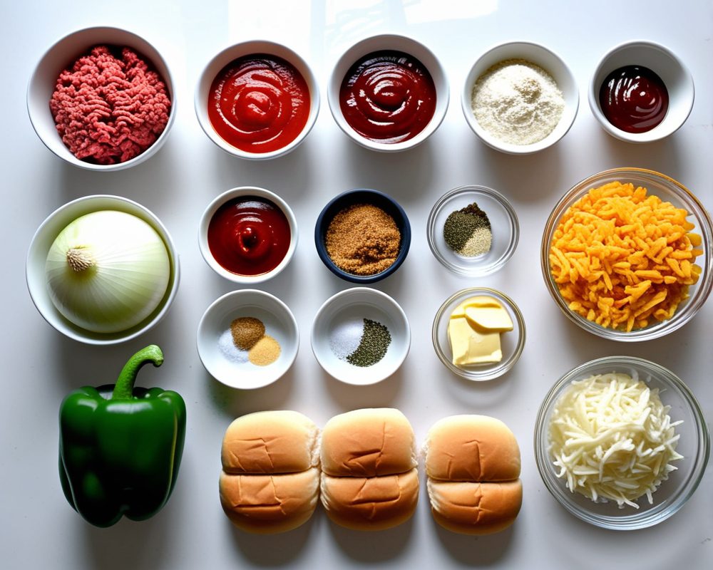 ingredients-de-la-recette-sloppy-joes-italiens