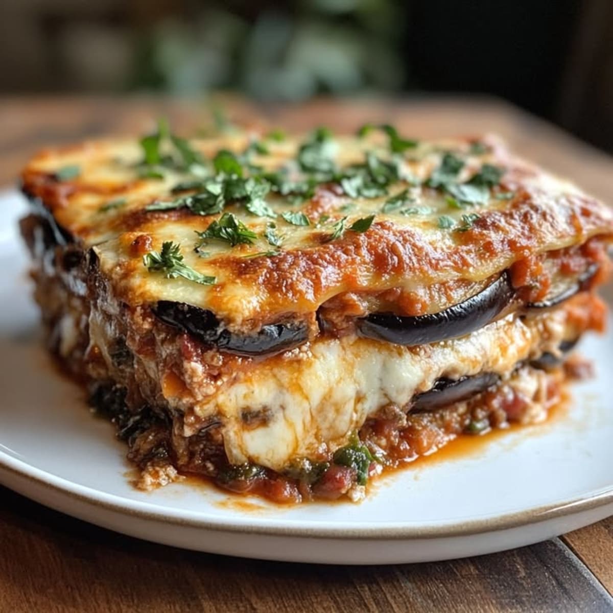 Lasagne Aubergine Fondante