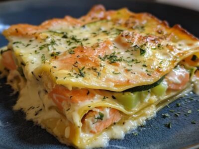 Lasagnes au Saumon Fumé et Courgettes : Un Festin Gourmand pour Sublimer vos Repas en Famille !